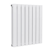 Baridi Horizontal Radiator DH349 600 x 560mm White Steel