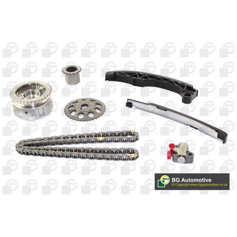 BGA Timing Chain Kit Set 124 Links fits Citroën C1 2005-2014 1.0