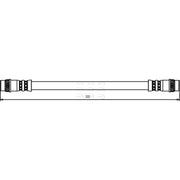Apec Brake Hydraulic Hose Line Rear Right fits Peugeot 206 1998-2012