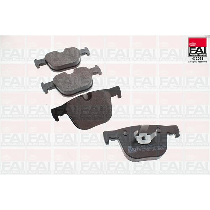 FAI Rear Brake Pad Set fits BMW 3 2011-2019