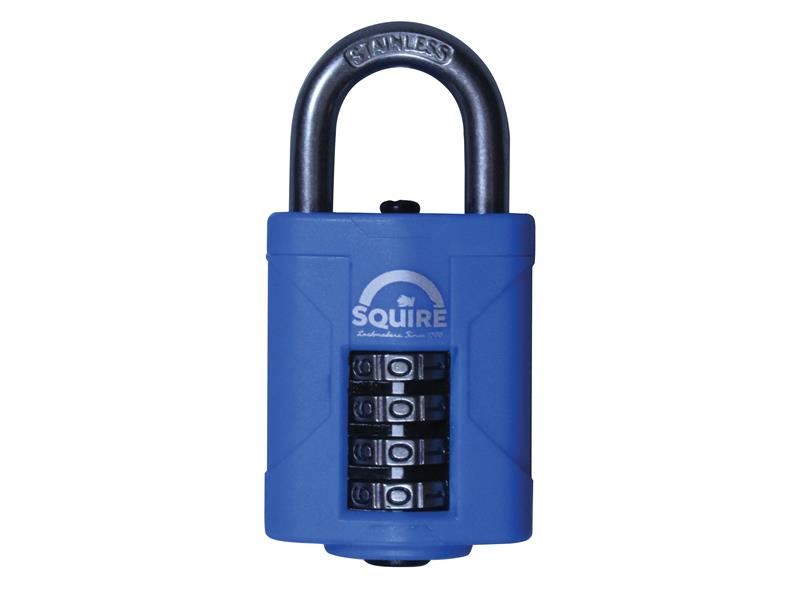 Squire CP40S Heavy-Duty Rustproof Marine Combi Padlock 38mm Boxed Squire - Dynamic Drive