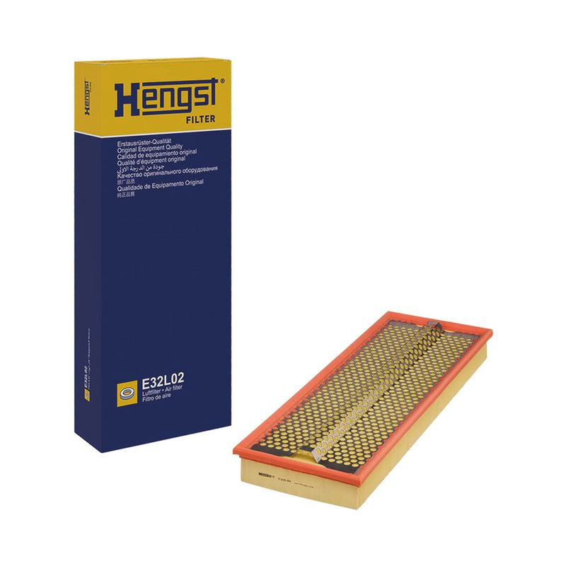 Hengst Engine Air Filter fits Mercedes-Benz 124 1984-1993 124.130 124.330