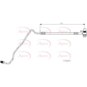 Apec Brake Hydraulic Hose Line outer HOS3881