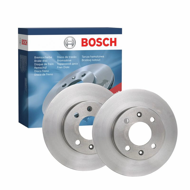 Bosch 2 x Vented Front Brake Discs 0986479286-x2