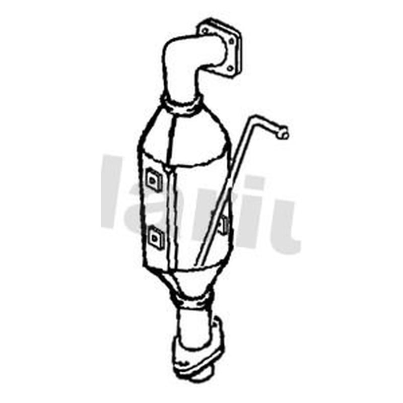 Klarius Catalyst Type Approved fits Citroën C1 II 2018-2021 1.0