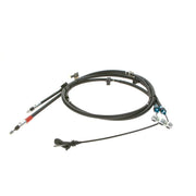 Bosch Handbrake Cable Centre fits Mazda 3 2003-2009 1.3 1.6 2.0