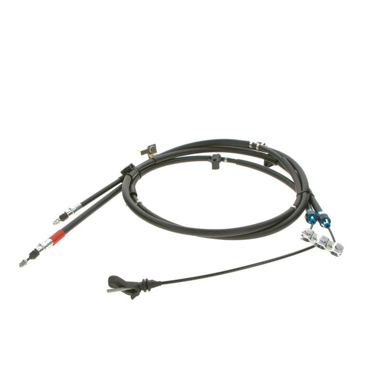 Bosch Handbrake Cable Centre fits Mazda 3 2003-2009 1.3 1.6 2.0