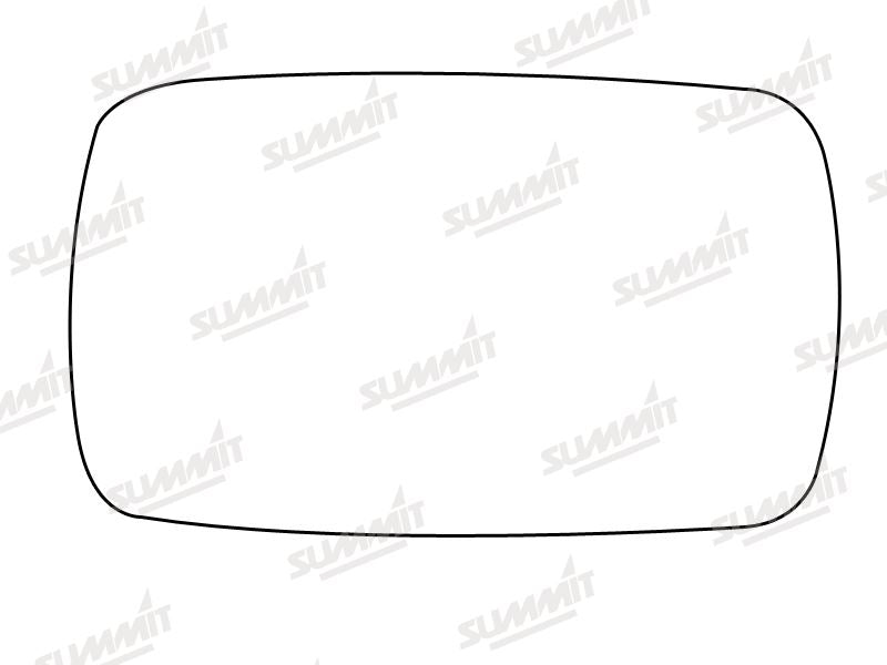 Summit Stick-On Aspheric Mirror Glass fits BMW 3 5 Series Up to 89 RHS Summit - Bars 4 Cars