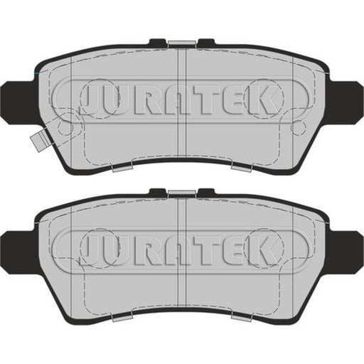 Juratek Rear Brake Pad Set fits Nissan Pathfinder III 2005-2010 2.5 3.0 4.0