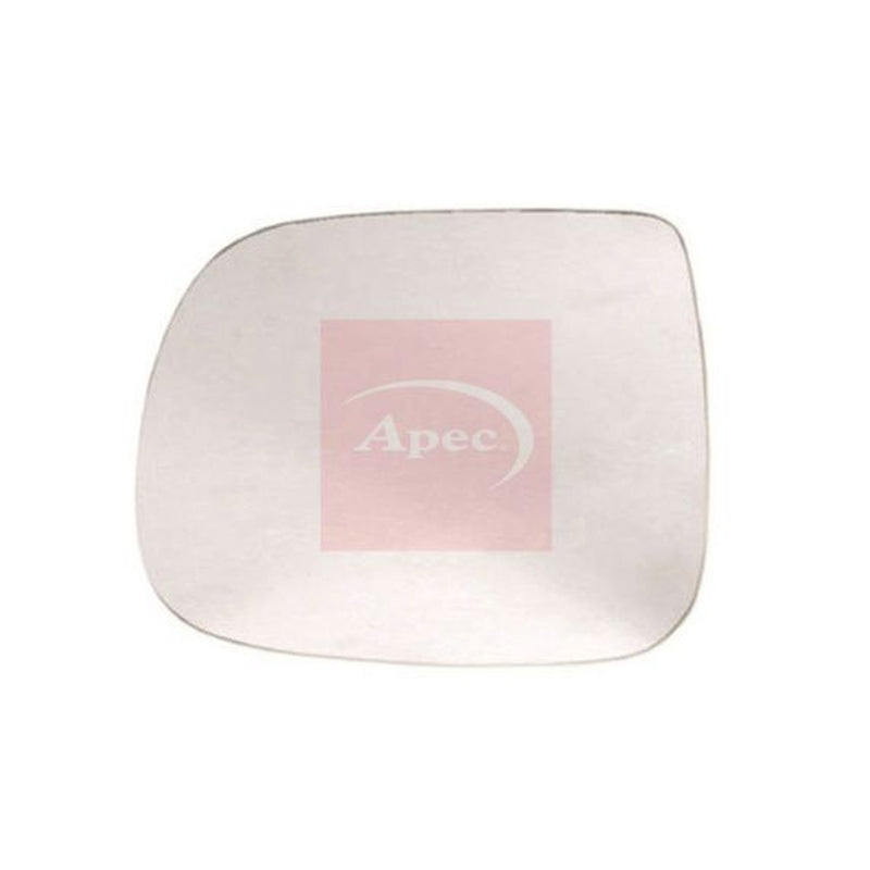 Apec Exterior Wing Mirror Glass Left fits Audi Q5 2008-2017 2.0 3.0 3.2
