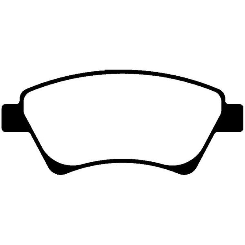 Abtex Front Brake Pad Set fits Renault Grand Scénic II 2004-2009 1.5 1.6 1.9 2.0