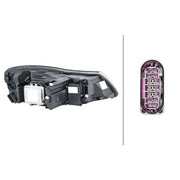 Hella Headlight Headlamp W5W Left fits Skoda Octavia II 2004-2013