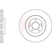 Apec Front & Rear Brake Discs & Pads fits Kia Soul II 2016-2018 1.6