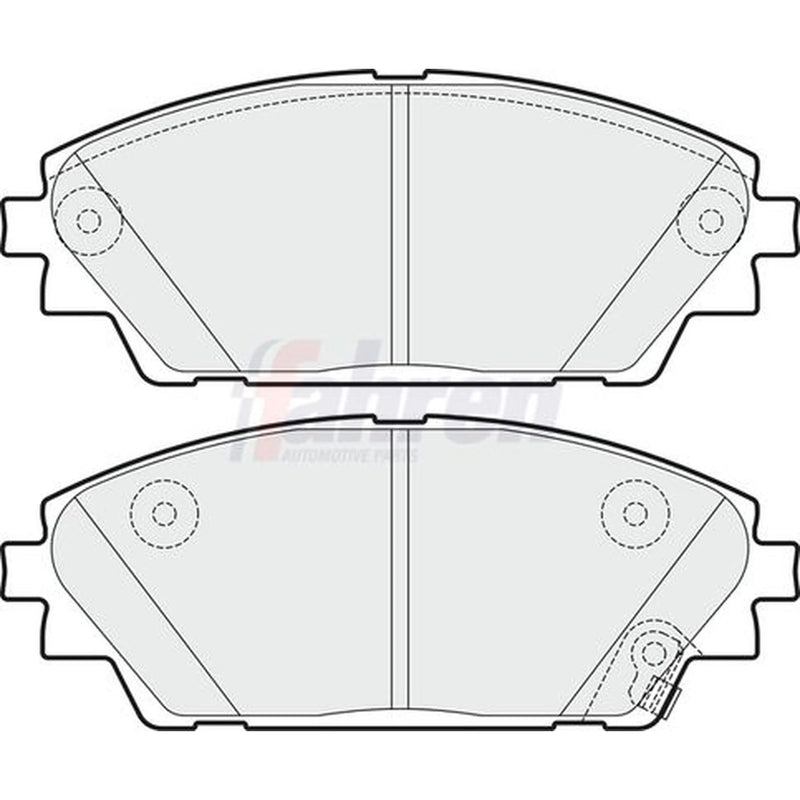 Fahren Front Brake Pad Set FBP3747