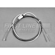 First Line Handbrake Cable Left Rear fits BMW 3 1982-1991