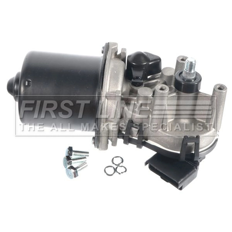 First Line Front/Rear Wiper Motor Front fits Nissan Qashqai +2 2007-2014