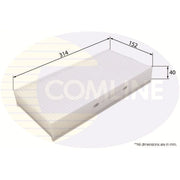 Comline Full Service Kit with Air, Oil, Fuel & Cabin Filters fits Peugeot 407