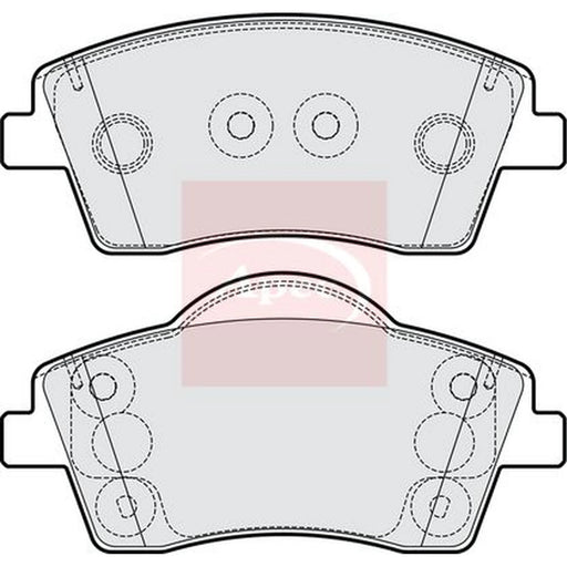 Apec Front Brake Pad Set PAD2301