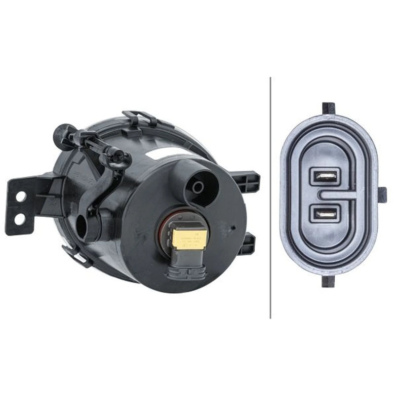 Hella Front Right Fog Light H8 fits BMW 1 2007-2013