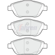 Fahren Front Brake Pad Set FBP3256