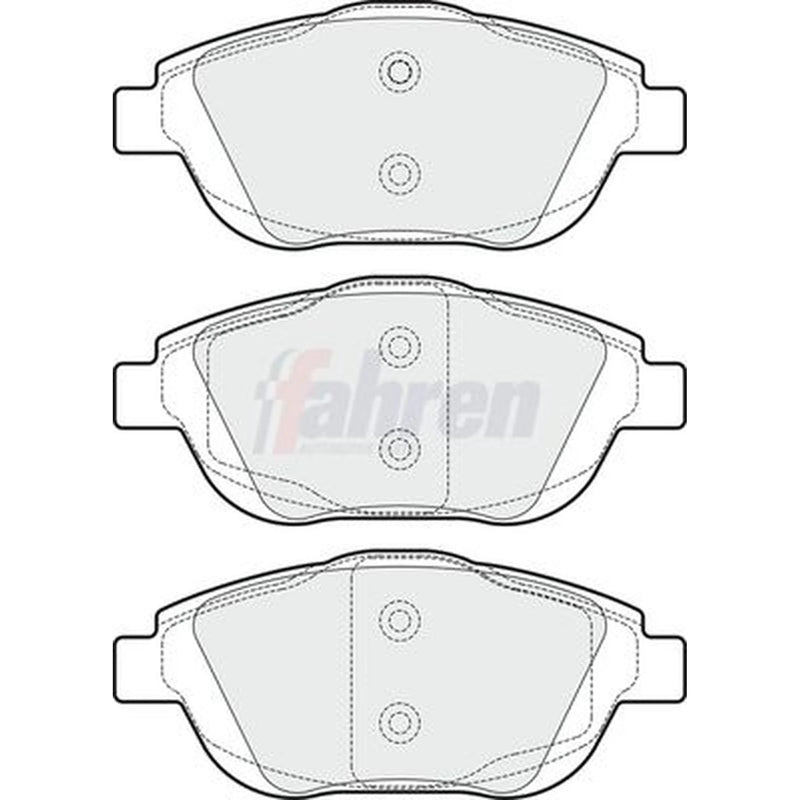Fahren Front Brake Pad Set FBP3256