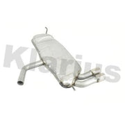 Klarius Box With Tail Pipe Rear fits Audi A3 2003-2010 1.9