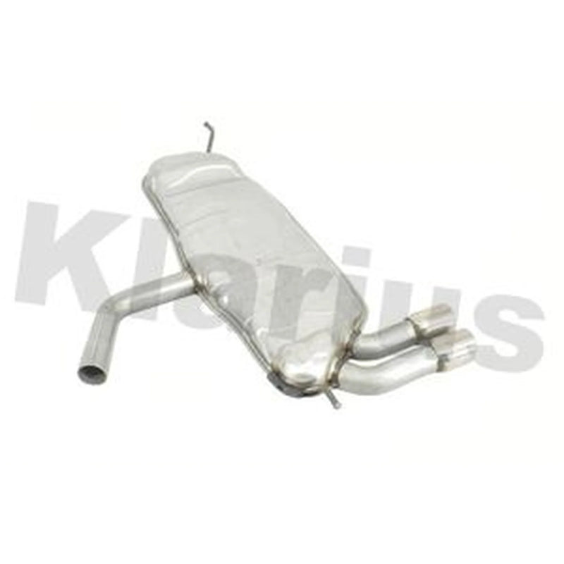 Klarius Box With Tail Pipe Rear fits Audi A3 2003-2010 1.9