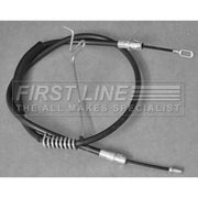First Line Handbrake Cable Left Rear fits Ford Transit Platform 2006-2014 2.3