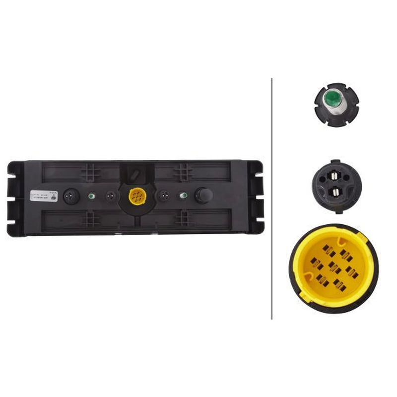 Hella Tail Light / Lamp P21W Left