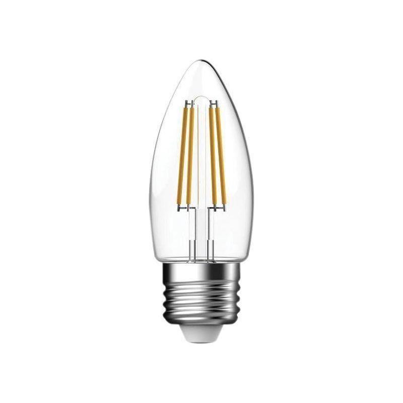 Energizer® LED ES (E27) Candle Filament Non-Dimmable Bulb, Warm White 470 lm 4W Energizer® - NN4 Online