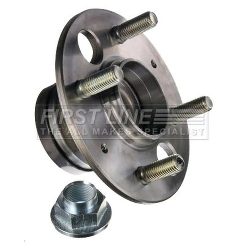 First Line 2 x Wheel Bearing Kits fits Honda Jazz II 2002-2008 1.2 1.3 1.4
