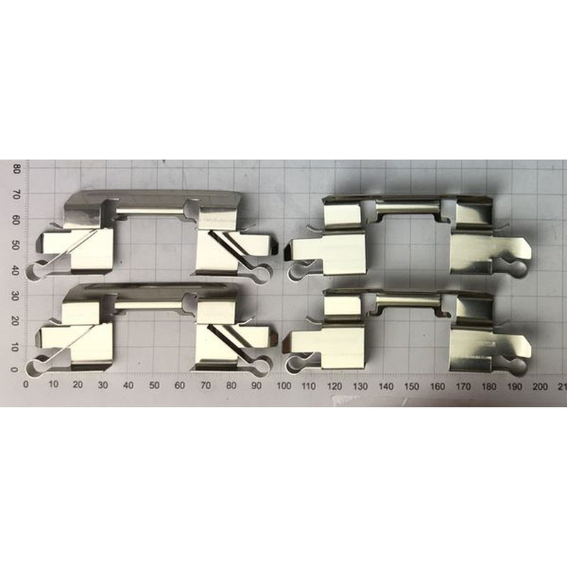Juratek Brake Pad Accessory Fitting Kit Front fits Nissan Leaf 2010-2017
