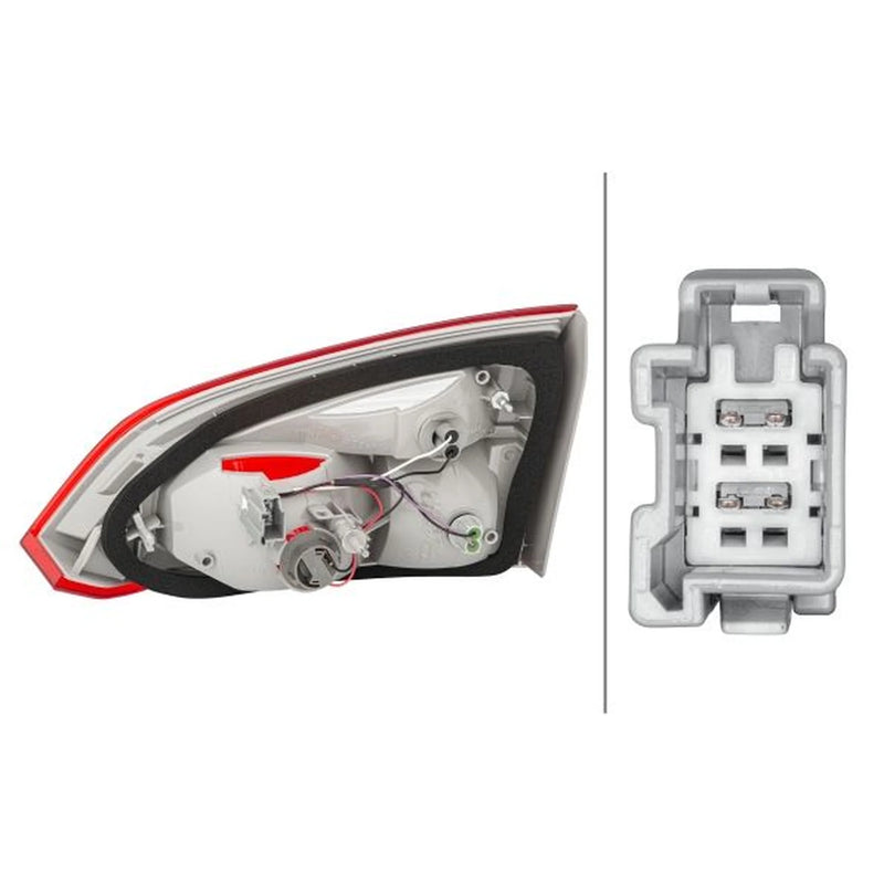 Hella Tail Light / Lamp W16W Left fits Ford Focus III Turnier 2010-2020