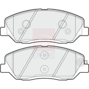 Apec Front Brake Pad Set fits Hyundai Genesis 2011-2014 3.8