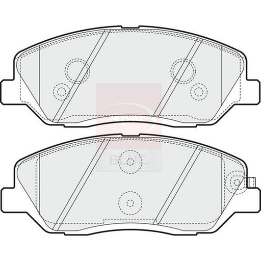 Apec Front Brake Pad Set fits Hyundai Genesis 2011-2014 3.8