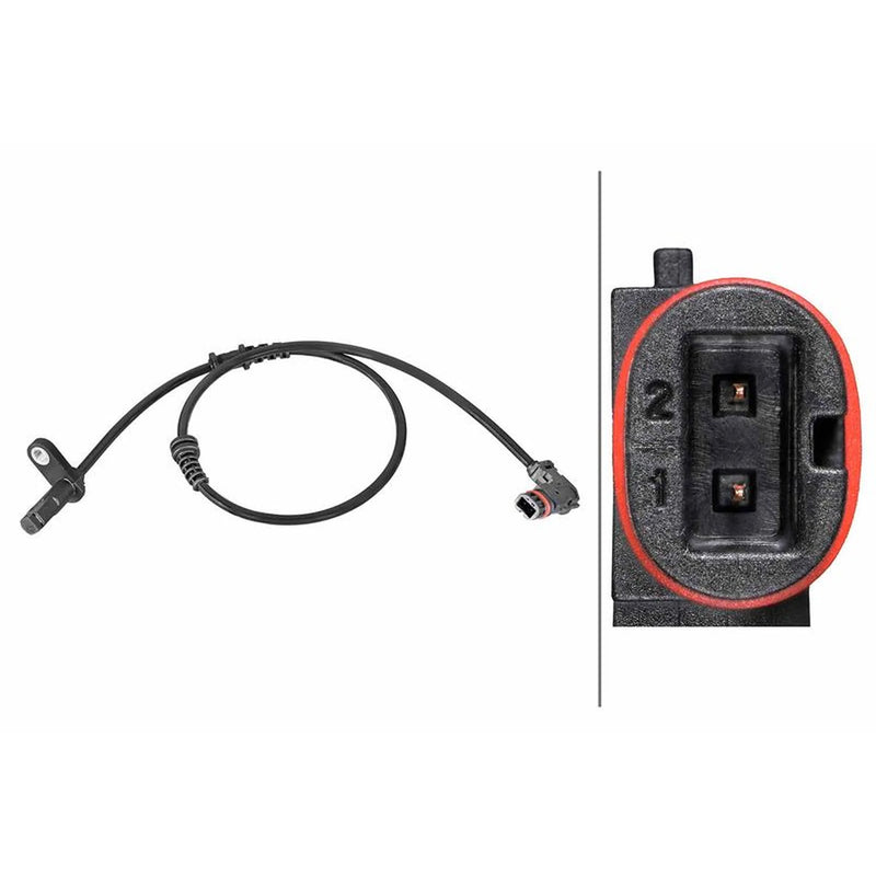 Hella ABS Wheel Speed Sensor Front fits Mercedes-Benz E-Class 2009-2016
