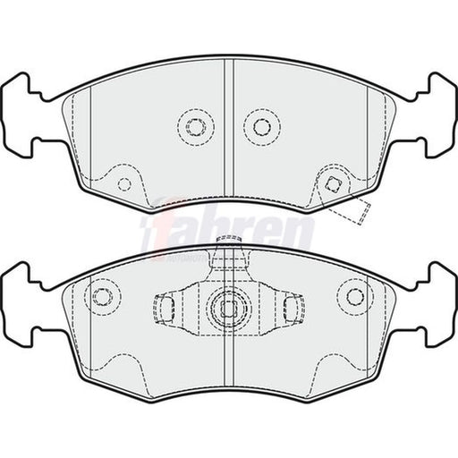 Fahren Front Brake Pad Set FBP3288