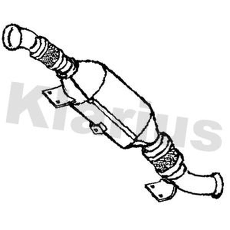 Klarius Diesel Particulate Filter W/Cat T/A fits Mercedes-Benz Sprinter 3,5-T