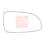 Apec Exterior Wing Mirror Glass Right fits Opel Astra H 2004-2014