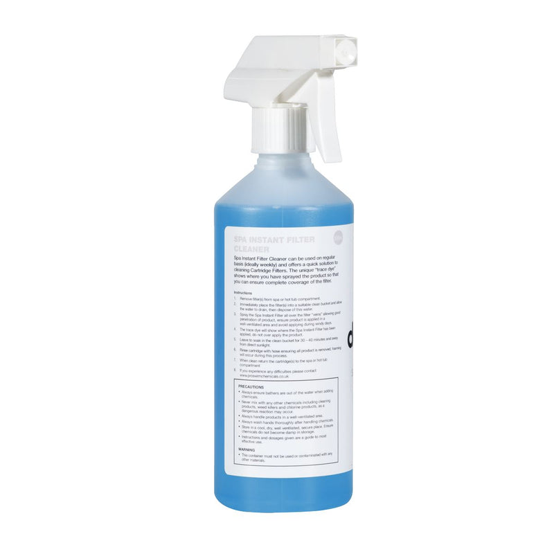 Dellonda Universal Instant Cartridge Filter Cleaner for Hot Tubs/Spas 500ml Dellonda - Dynamic Drive