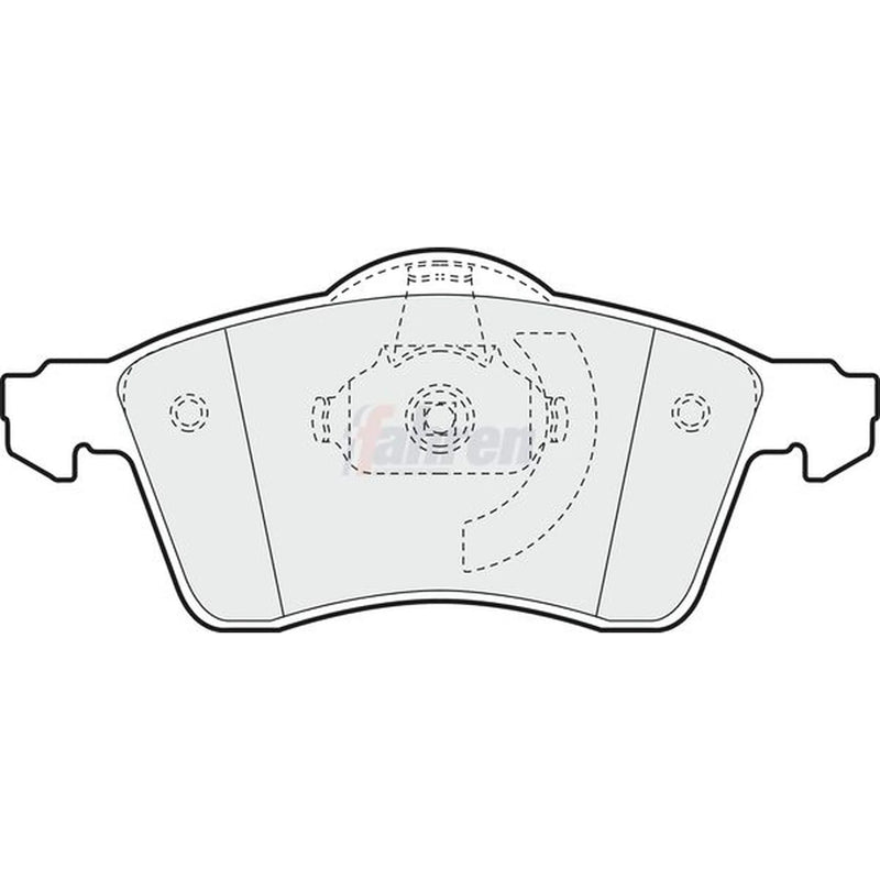 Fahren Front Brake Pad Set FBP3163