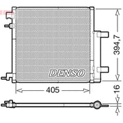 Denso Air Conditioning Condenser DCN15006