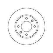 Abtex 2 x Rear Brake Discs BD889S-x2
