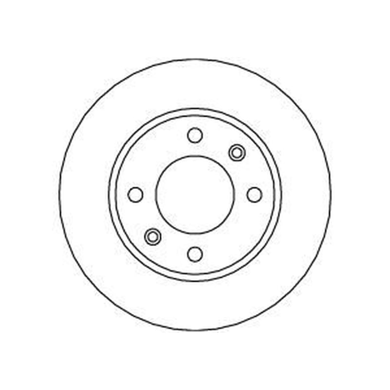 Abtex 2 x Rear Brake Discs BD889S-x2