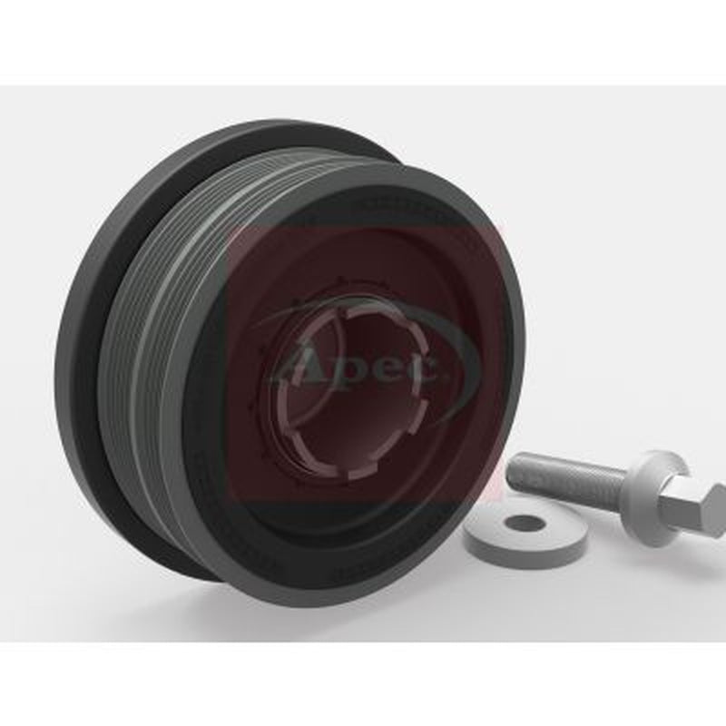 Apec Crank Shaft Belt Pulley fits BMW 1 2004-2007