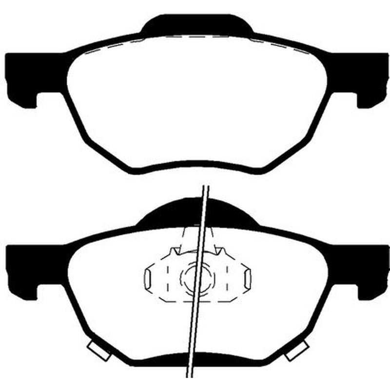Abtex Front & Rear Pads fits Honda Accord VII Tourer 2003-2008 2.0 2.2