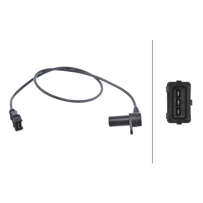 Hella Crankshaft Position Sensor fits Opel Astra F 1994-1998 1.4 1.6
