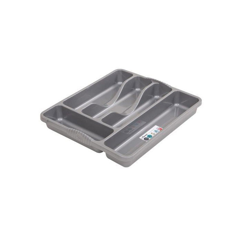 Casa Cutlery Tray 33X30 Silver | UK Camping and Leisure