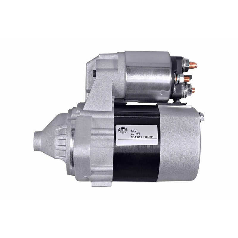 Hella Starter Motor 12V 0.7kW 8 Teeth fits Nissan Almera 2000-2006 1.5 1.8