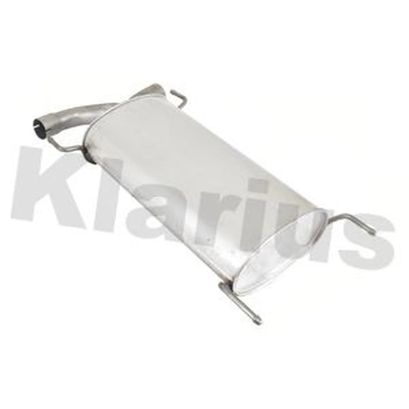 Klarius Box With Centre Pipe Centre fits Citroën Relay III 2011-2020 2.2 3.0